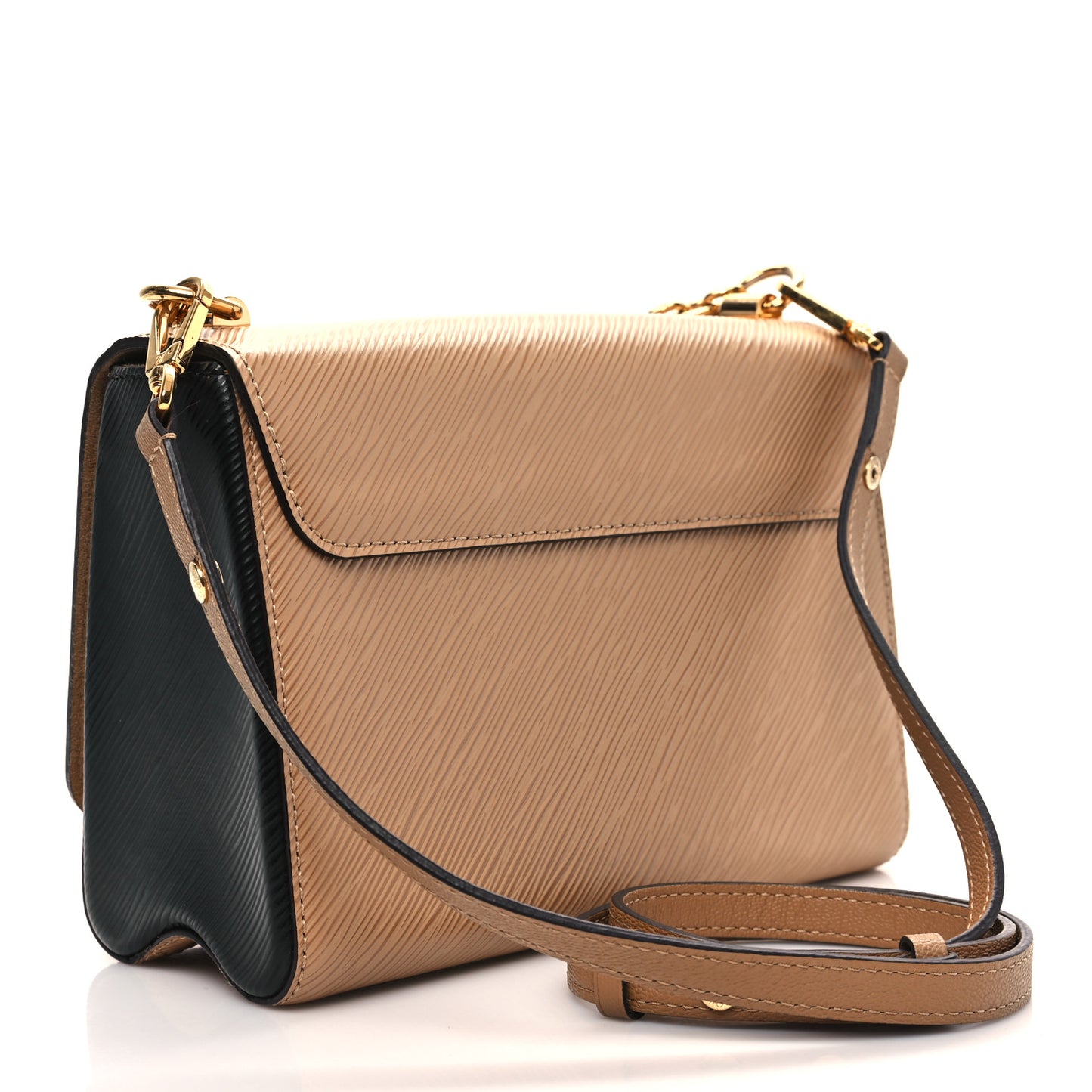 Epi Twist Shoulder Bag MM Camel