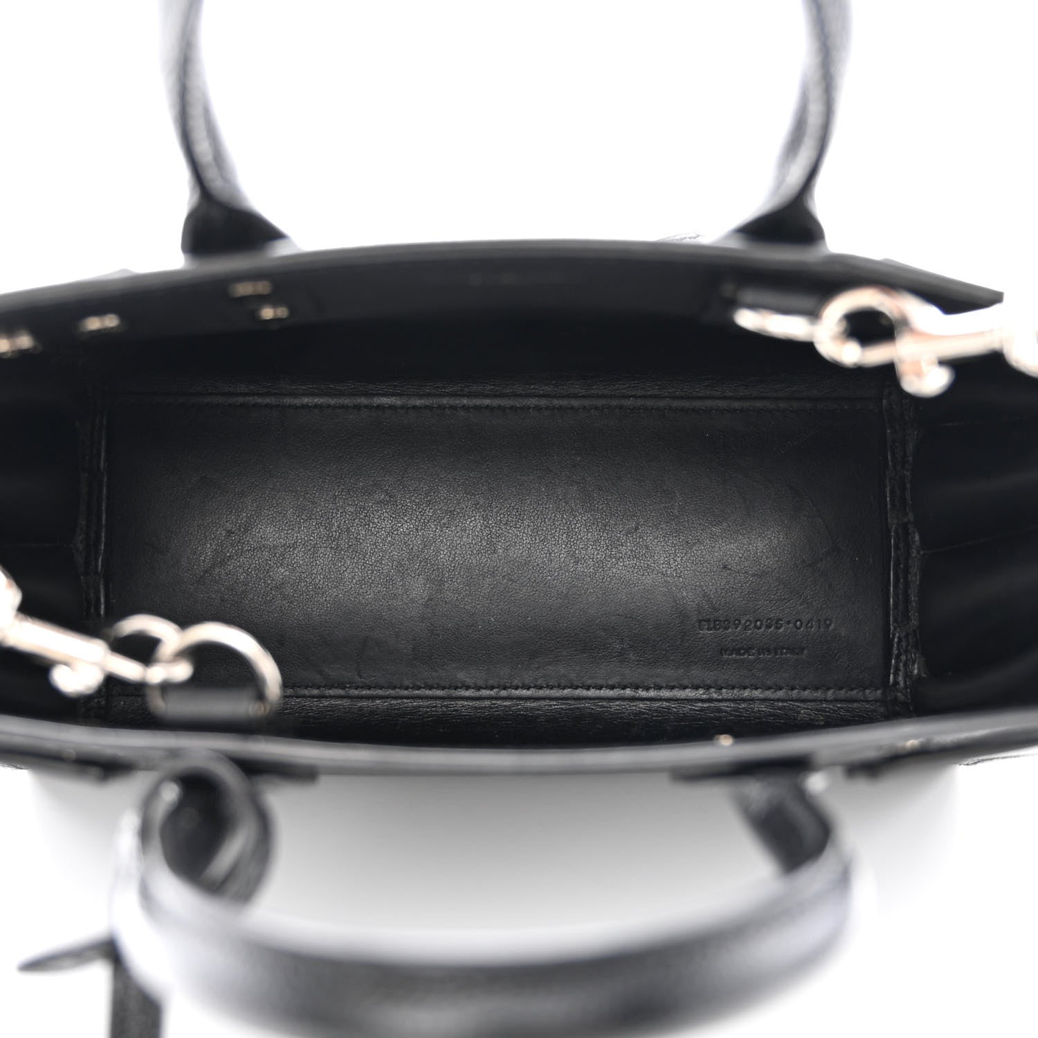 Saint Laurent Grained Calfskin Nano Sac De Jour Black 5 of 11