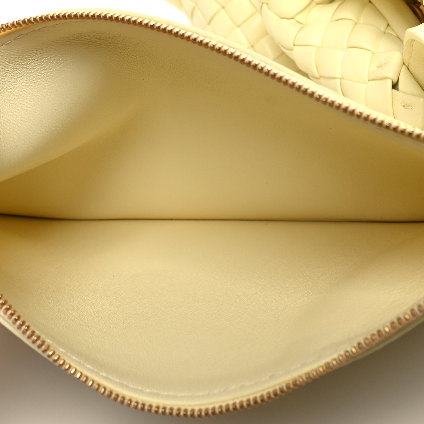 Nappa Intrecciato Small Padded The Handle Tote Zest Washed