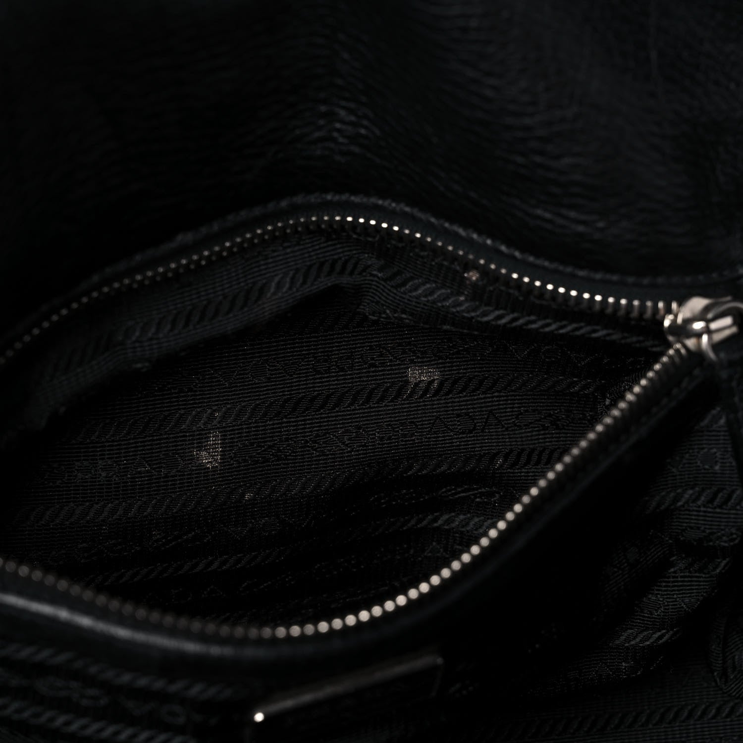 Prada Royal Calf Easy Foldover Pushlock Satchel Black 12 of 12