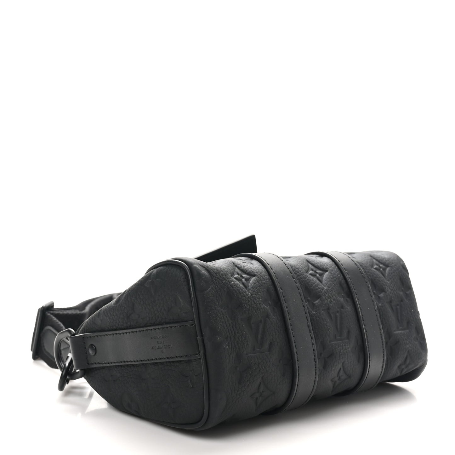 Monogram Taurillon Keepall Bandouliere 25 Black