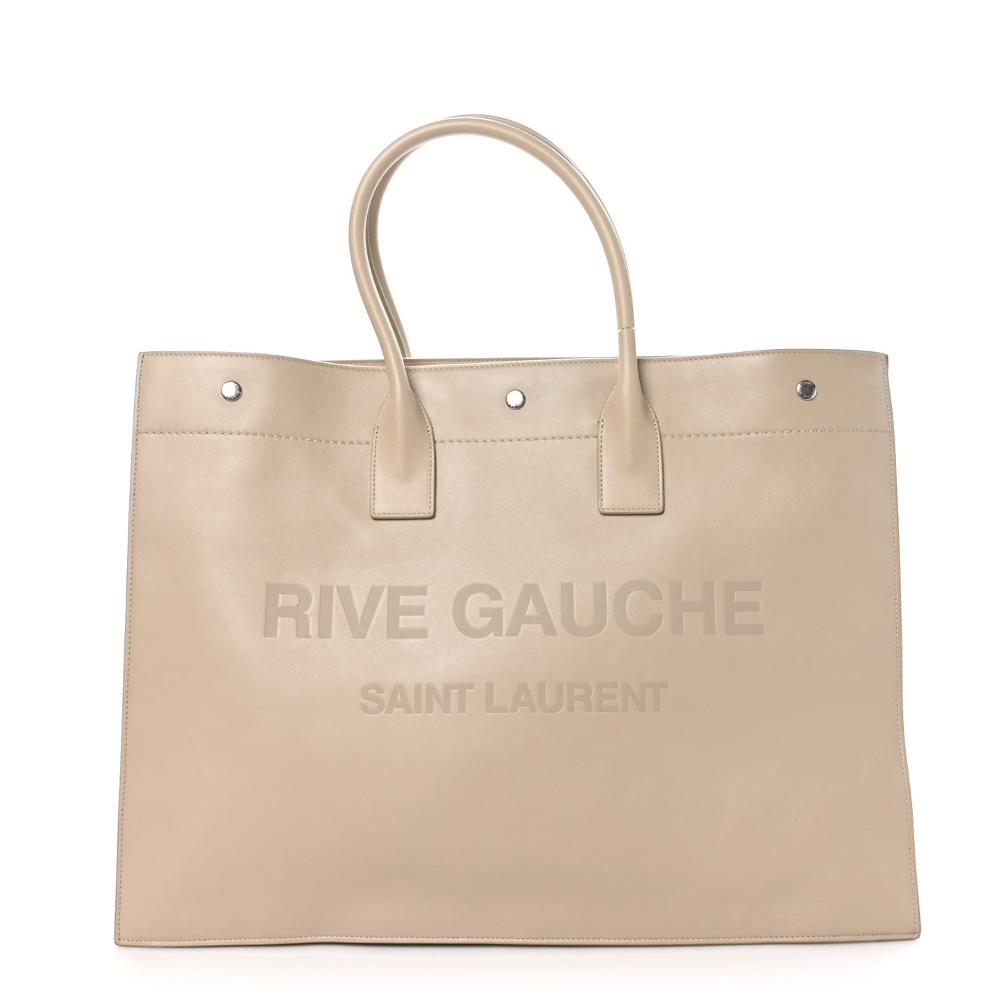 Vitello Large Rive Gauche Tote Sea Salt