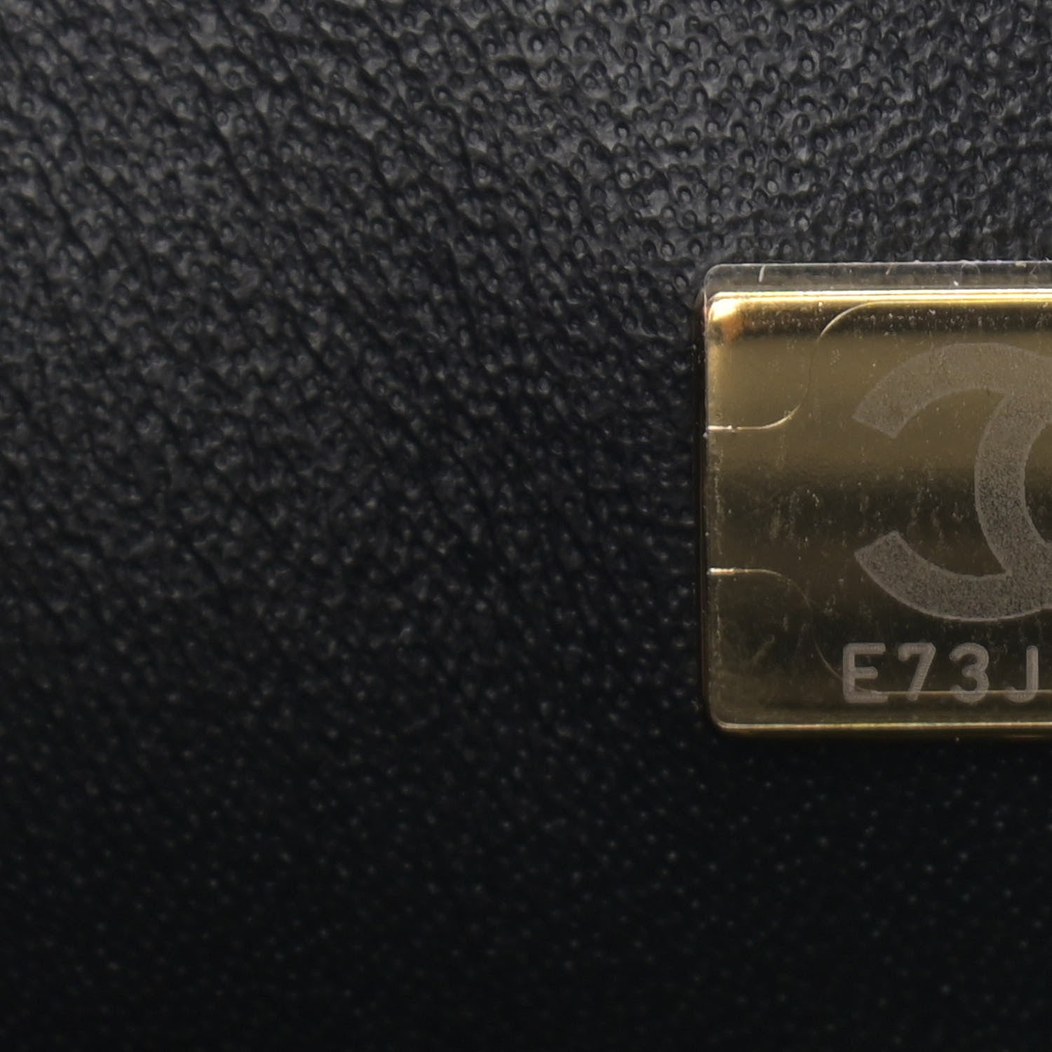 Chanel Lambskin Quilted Mini Top Handle Rectangular Flap Black 7 of 9