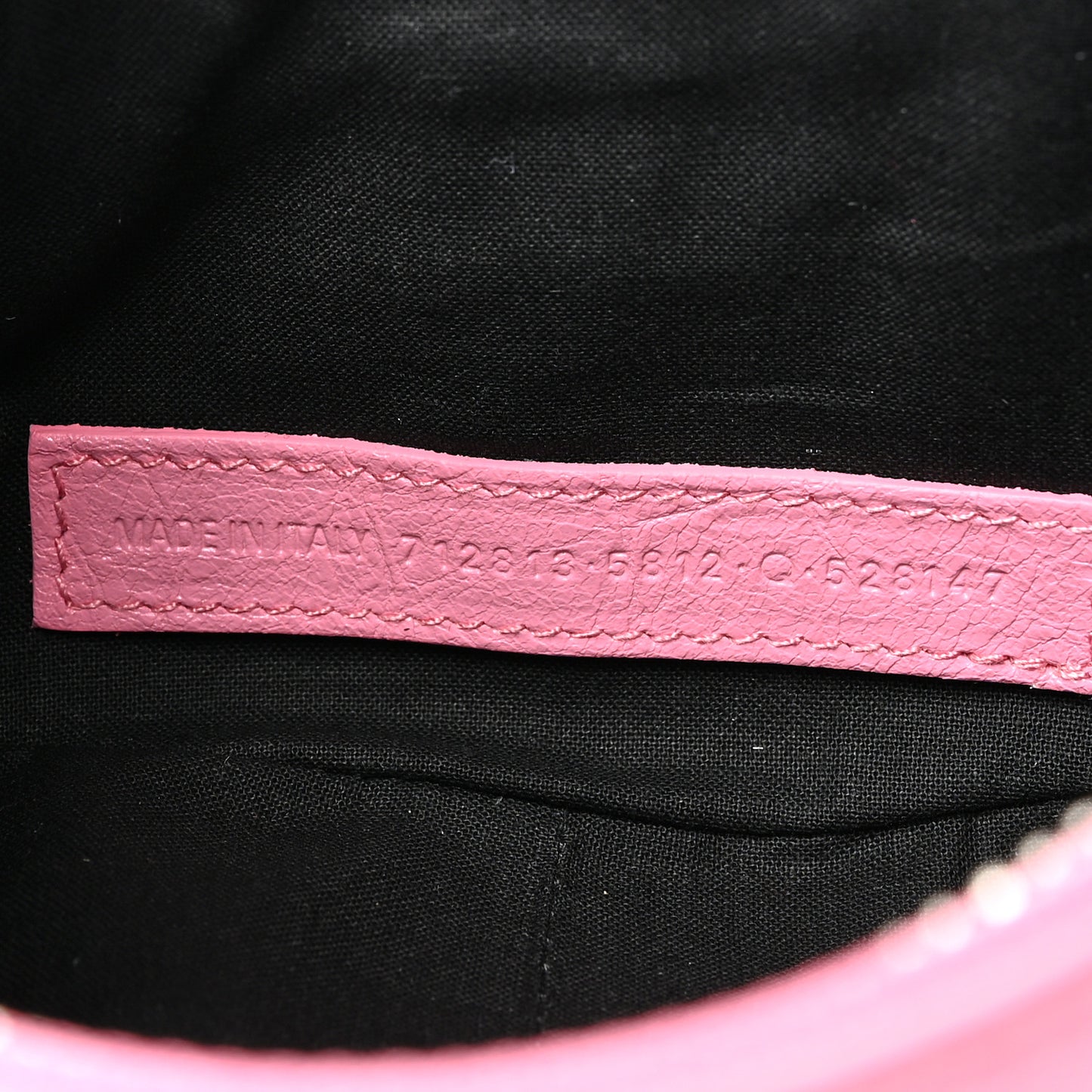 Agneau Arena Le Cagole Chain Shoulder Bag XS Sweet Pink