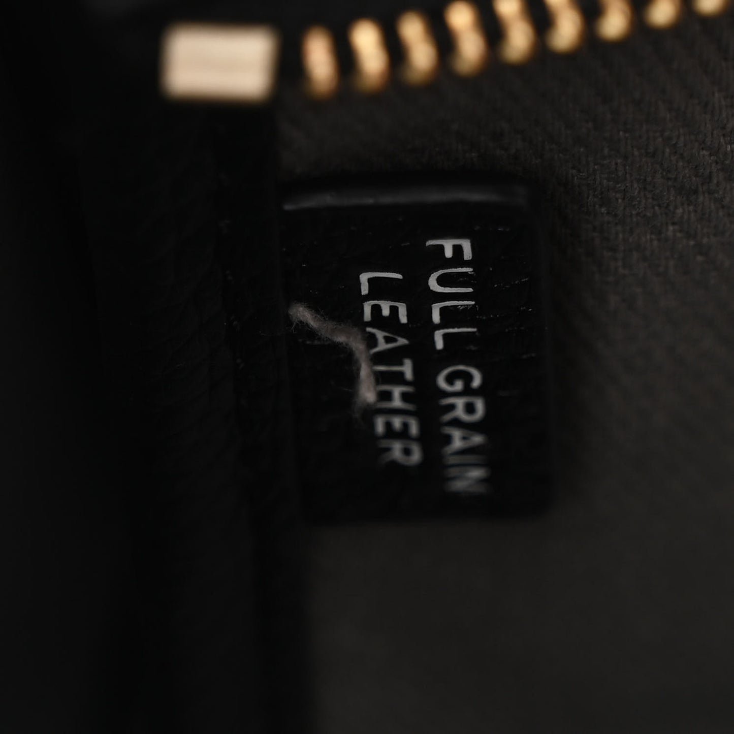 Grained Calfskin Small The Tote Bag Black