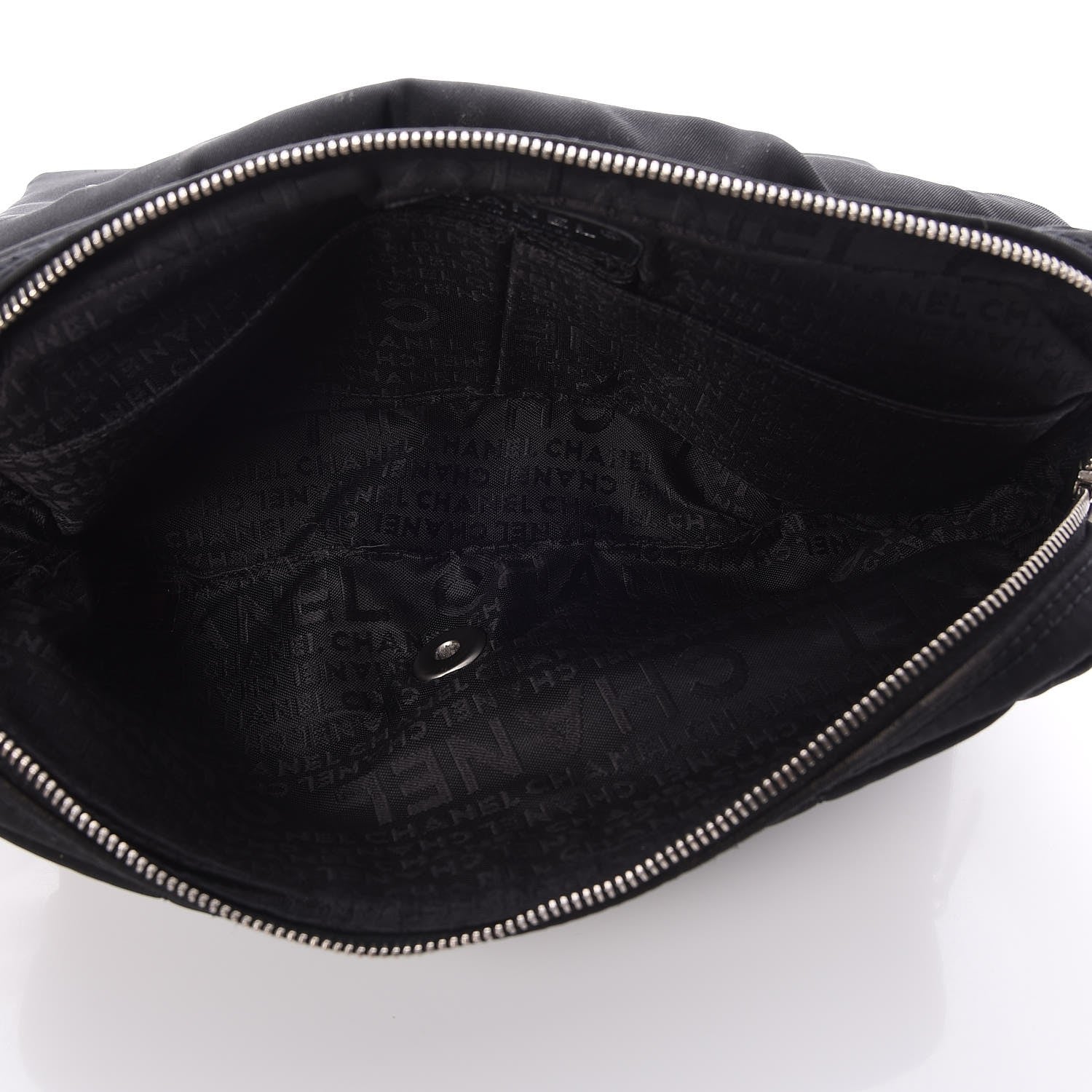 Chanel Nylon Square Quilted Flap Black 7 of 9