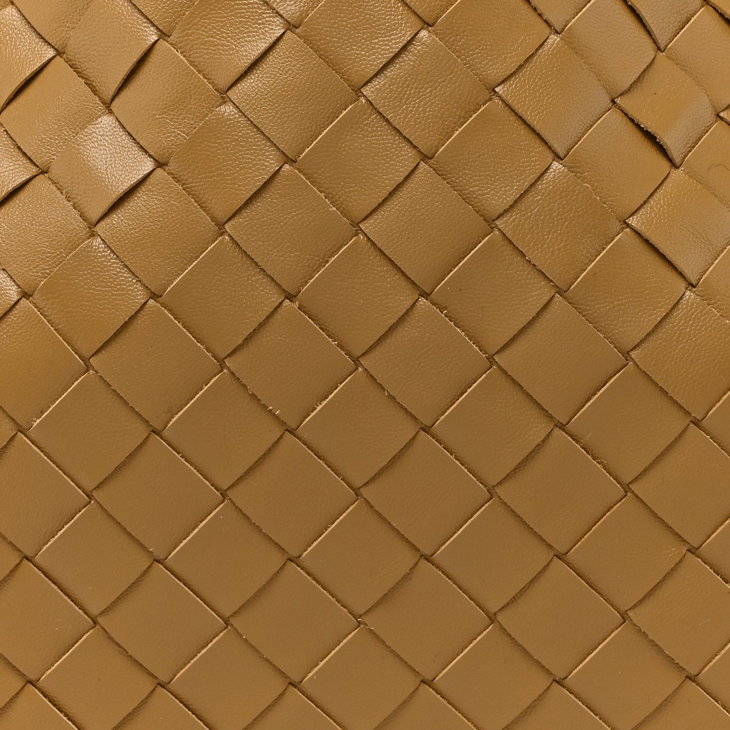 Calfskin Intrecciato Small Hop Dark Praline
