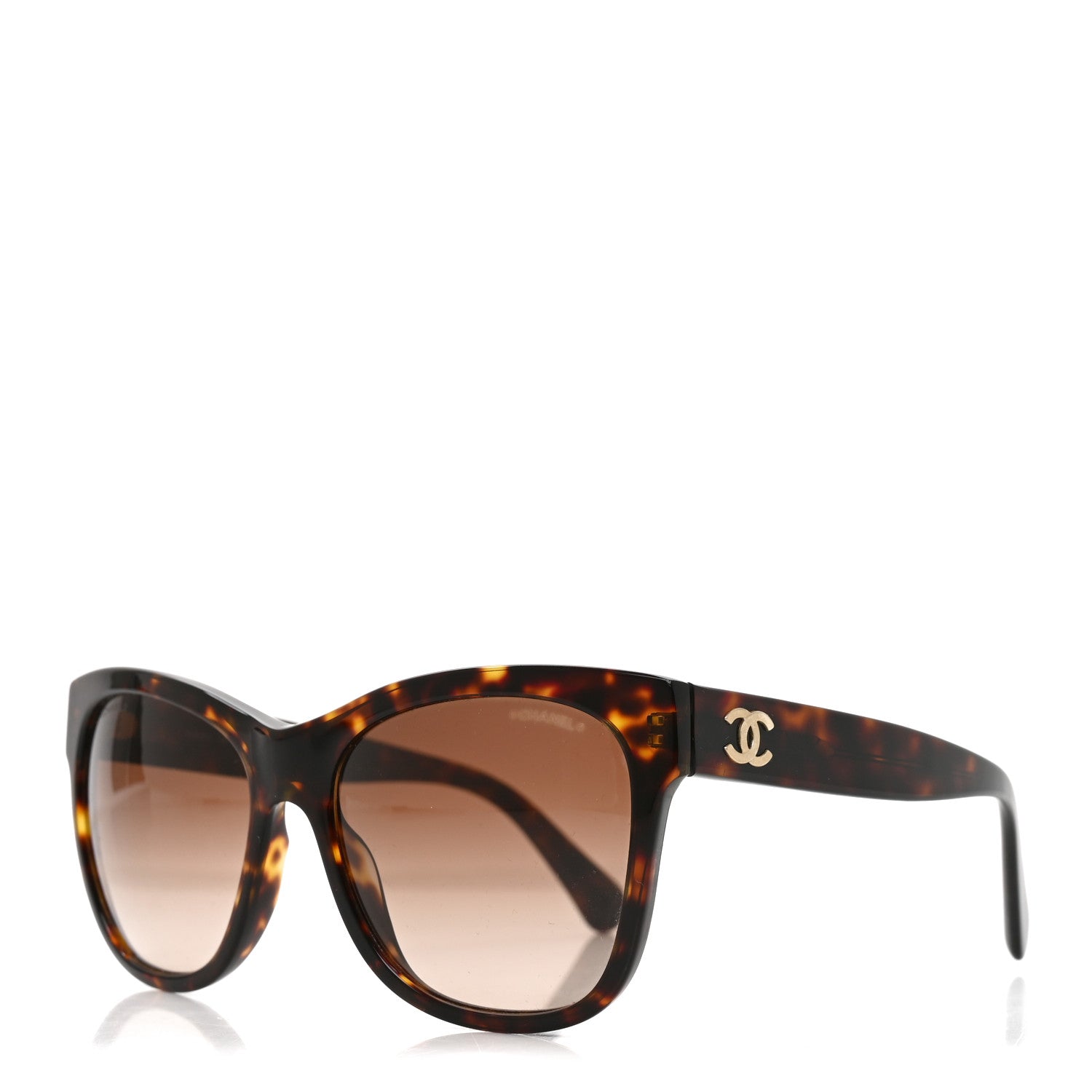 Chanel Acetate Runway Square Sunglasses 5380 Dark Tortoise 1920342