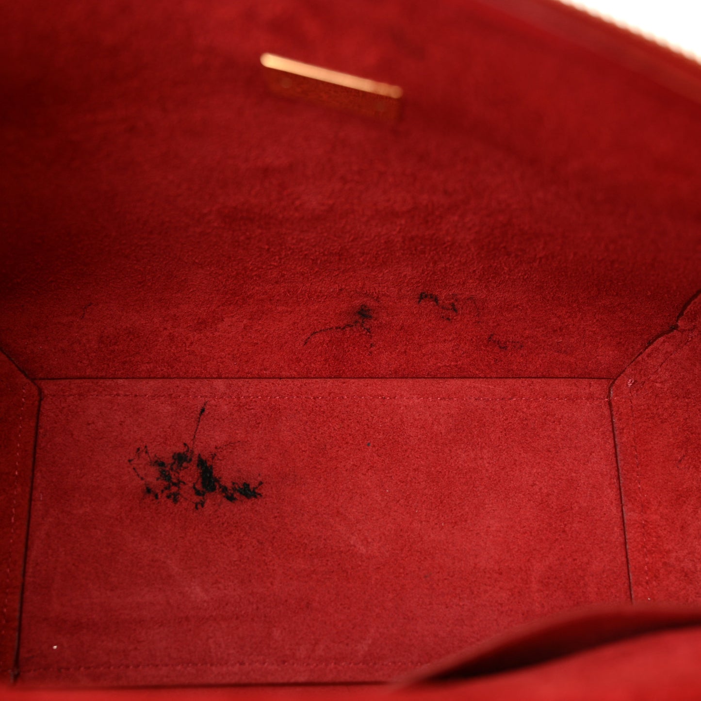 Baby Grained Calfskin Micro Belt Bag Coquelicot