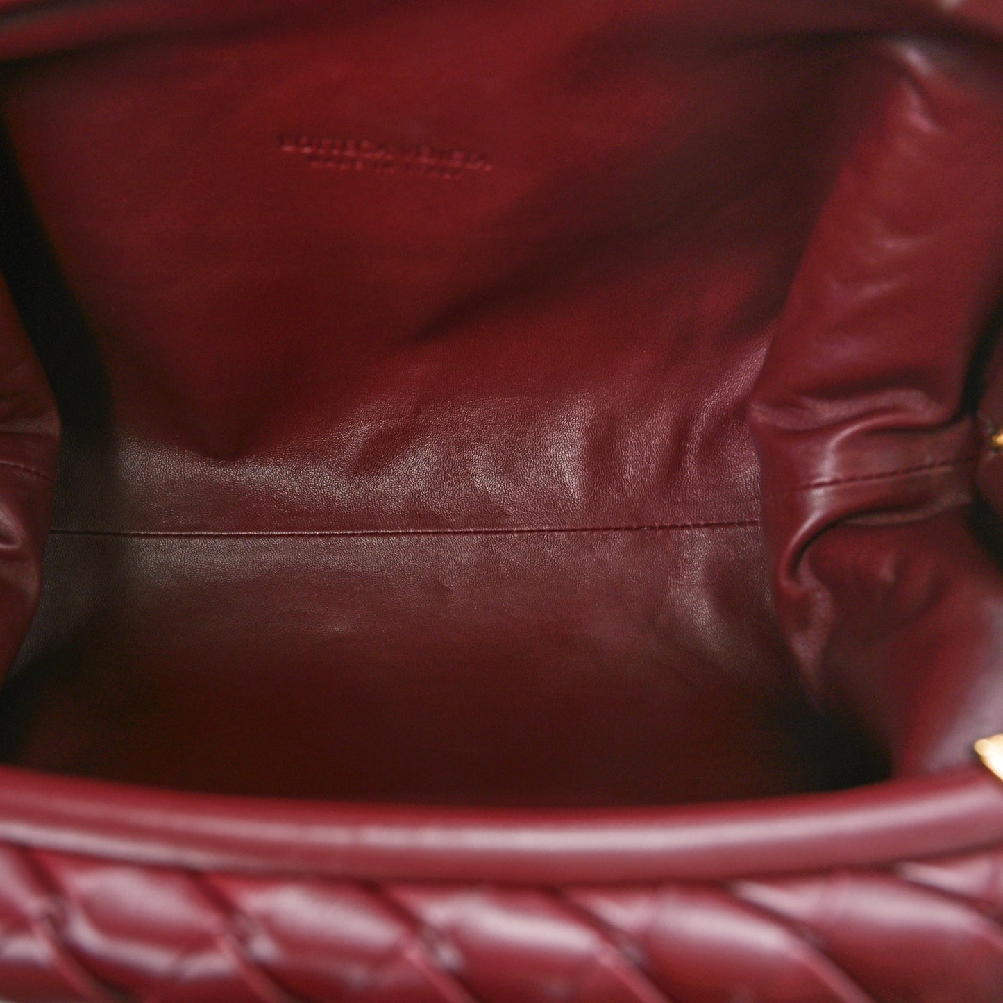 Nappa Intrecciato Teen The Lauren 1980 Clutch With Chain Barolo