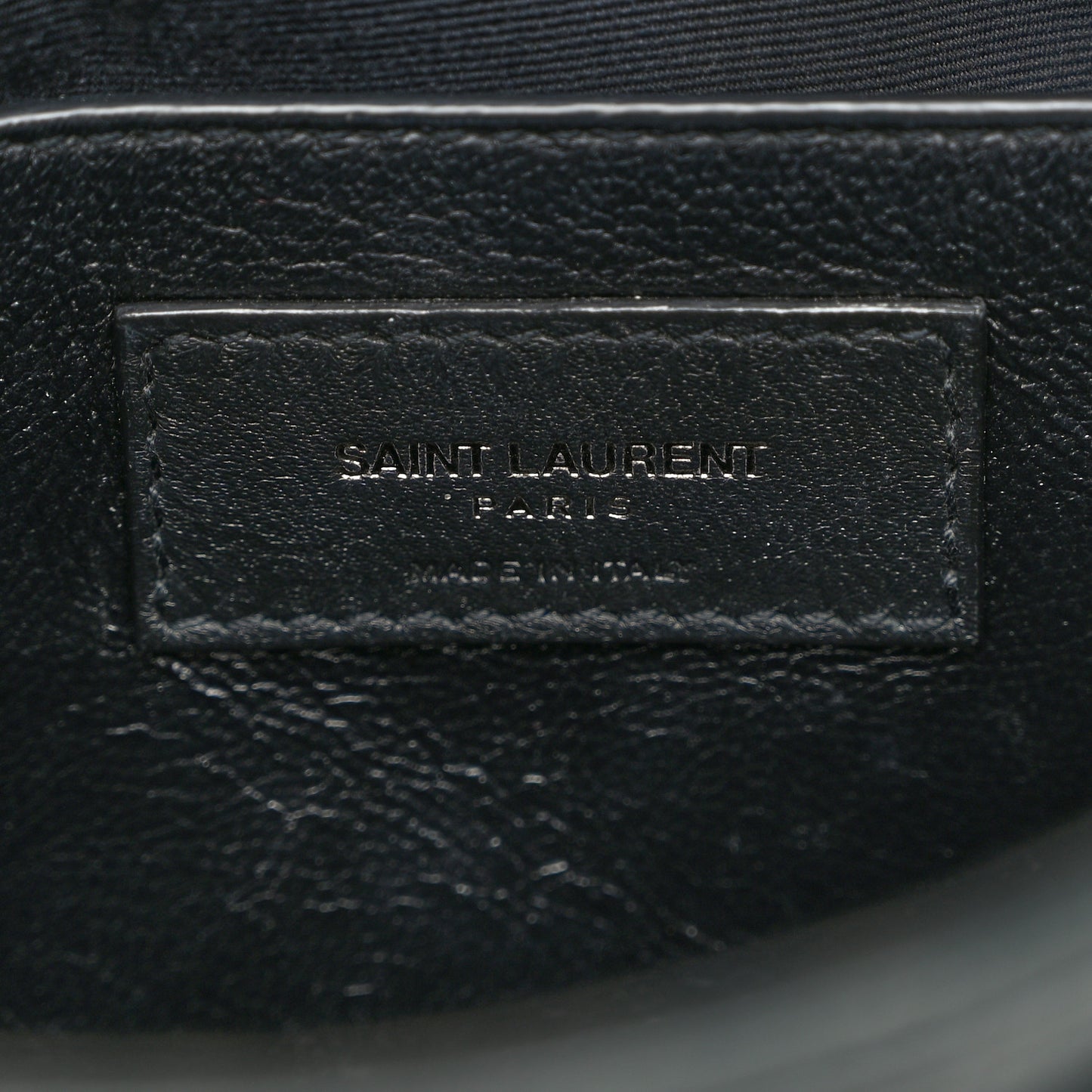 Calfskin Crocodile Embossed Matelasse Monogram Baby Niki Chain Satchel Algea
