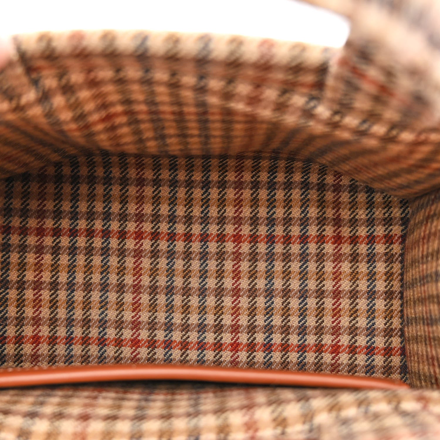 Celine Tweed Calfskin Triomphe Small Cabas Thais Multicolor 5 of 11