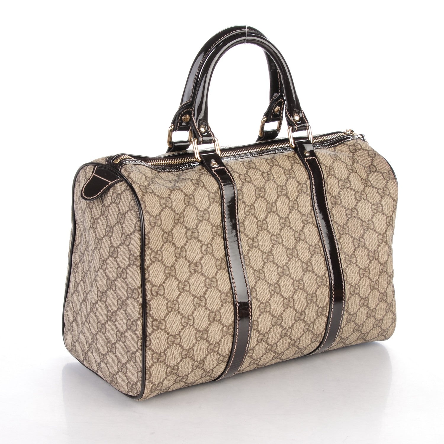 Gucci GG Plus Monogram Medium Joy Boston Dark Brown 3 of 7