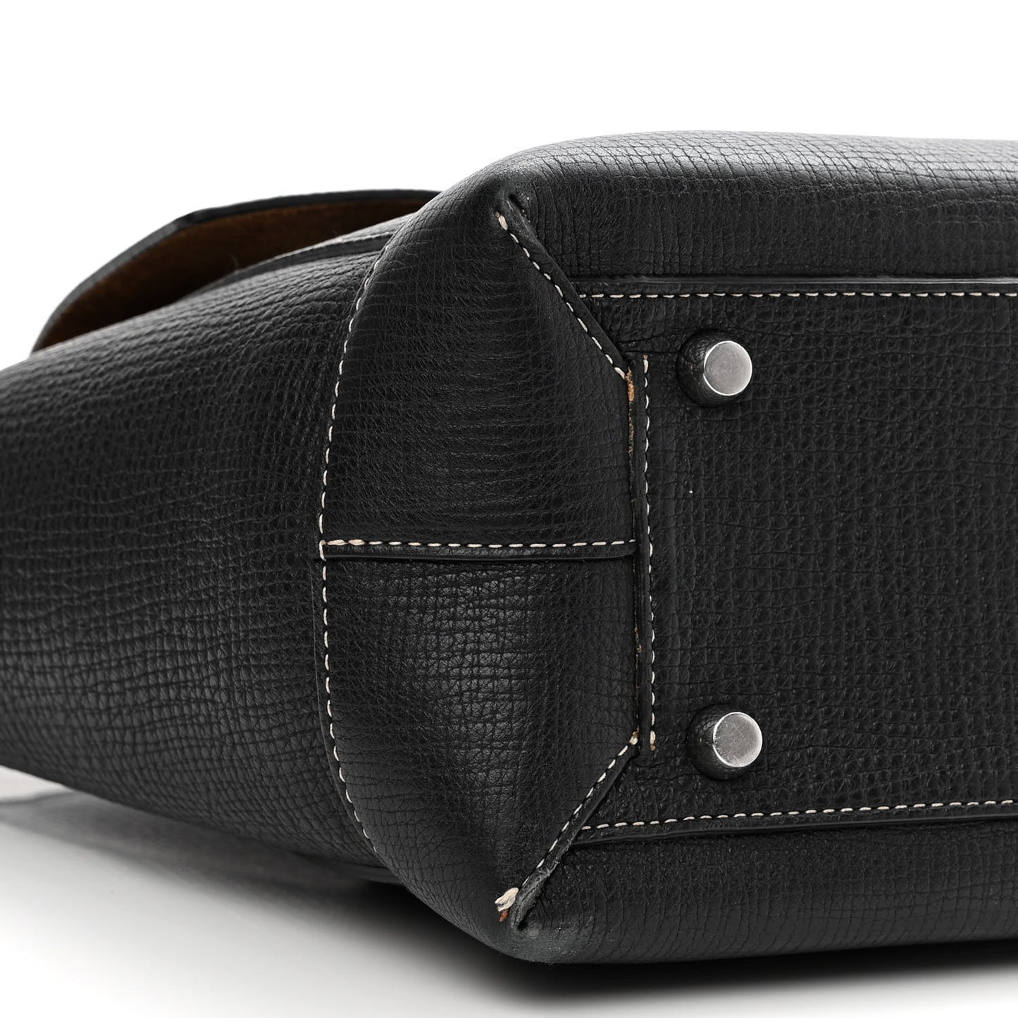 Grainy Calfskin Medium Arco Black