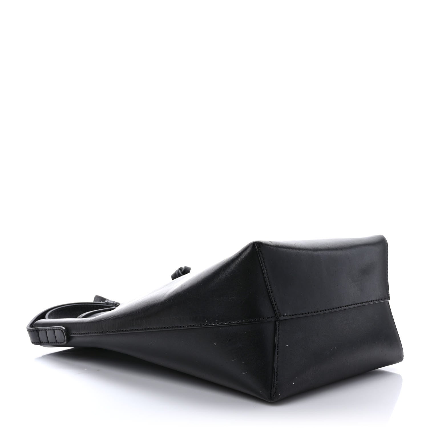 Mansur Gavriel Calfskin Mini Bucket Bag Black Ballerina 4 of 12