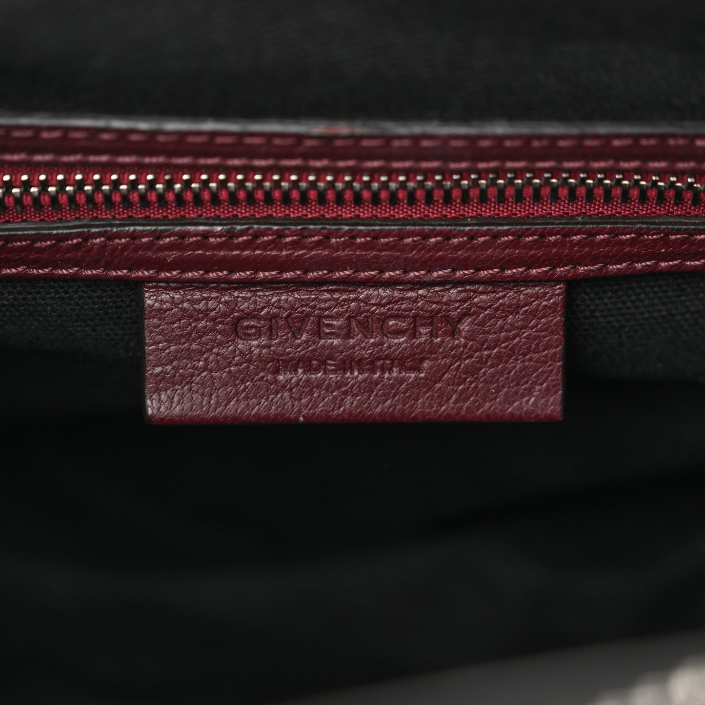 Sugar Goatskin Medium Antigona Oxblood