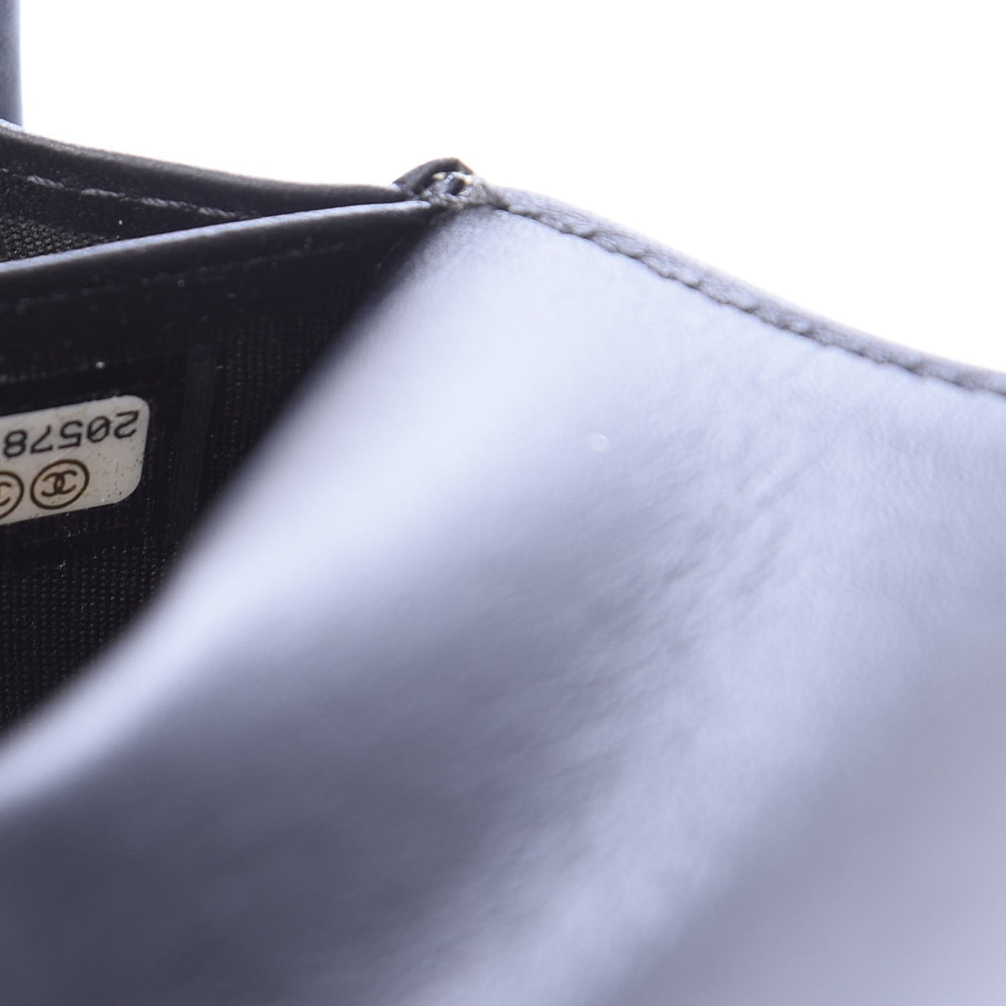 Caviar Timeless CC Large Gusset Flap Wallet Black