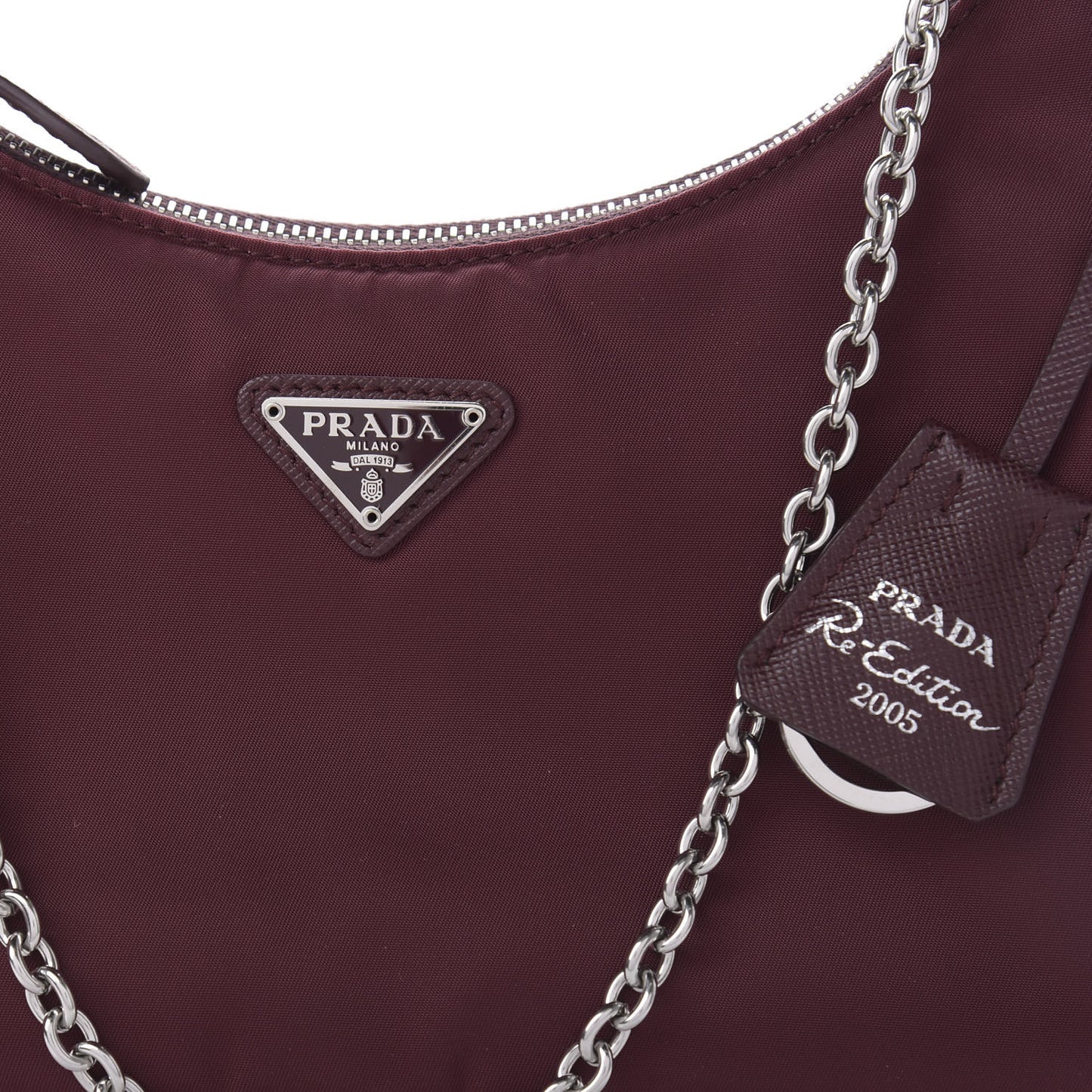 Tessuto Nylon Re-Edition 2005 Shoulder Bag Granato
