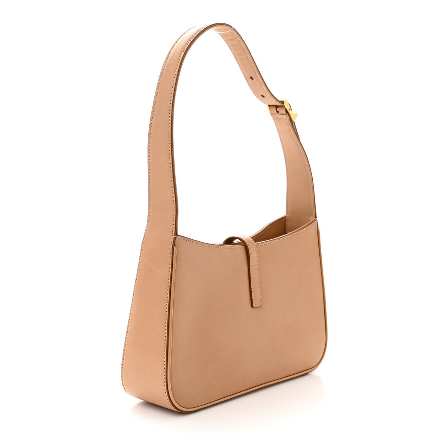 Smooth Calfskin Le 5 A 7 Hobo Brown