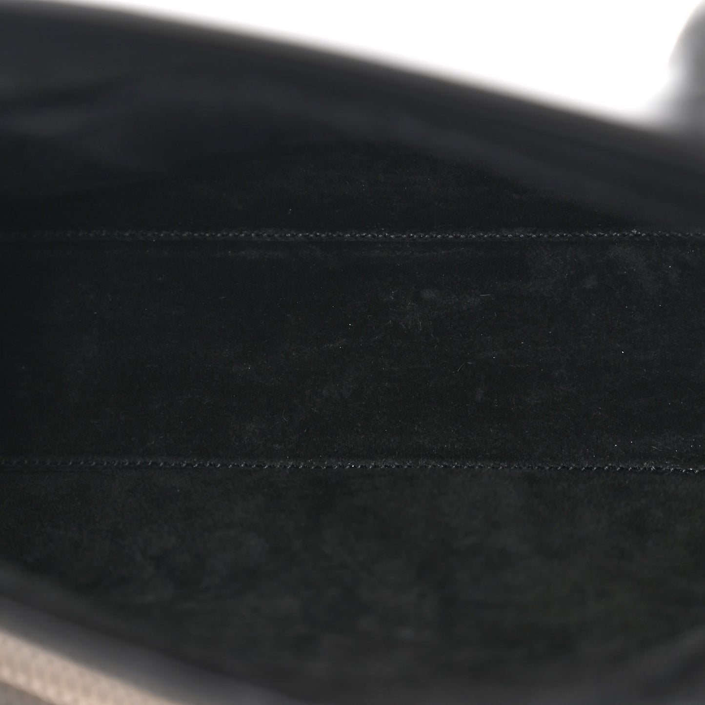 Python Calfskin Embossed Small Sac de Jour Black