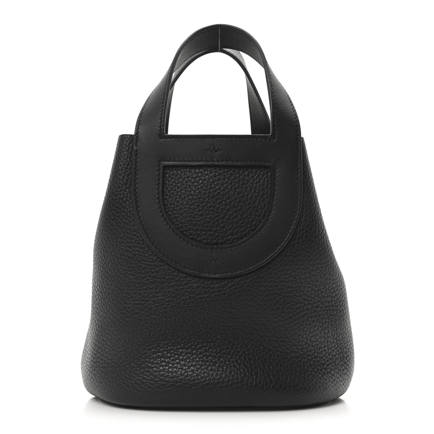 Hermes Taurillon Clemence Swift In-The-Loop 18 Bag Black 1732494