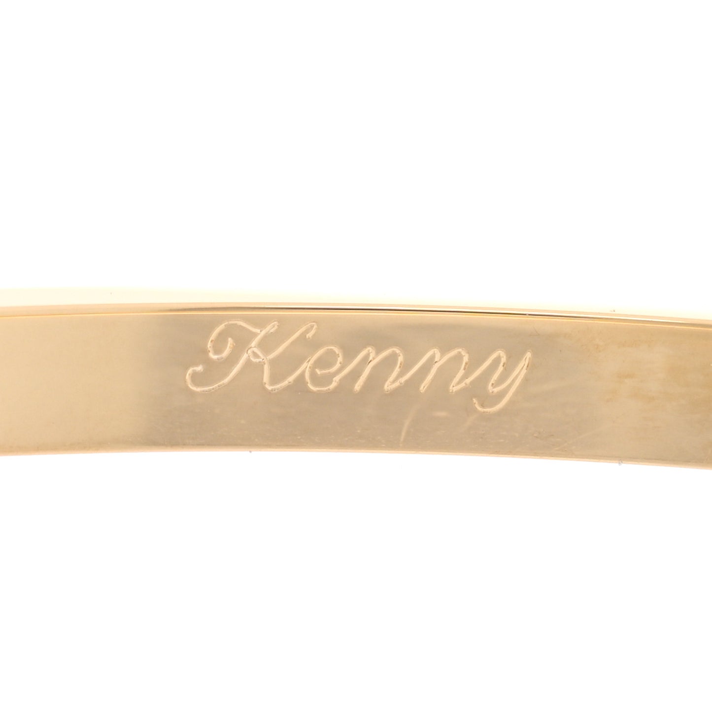 18K Yellow Gold Small LOVE Bracelet 20