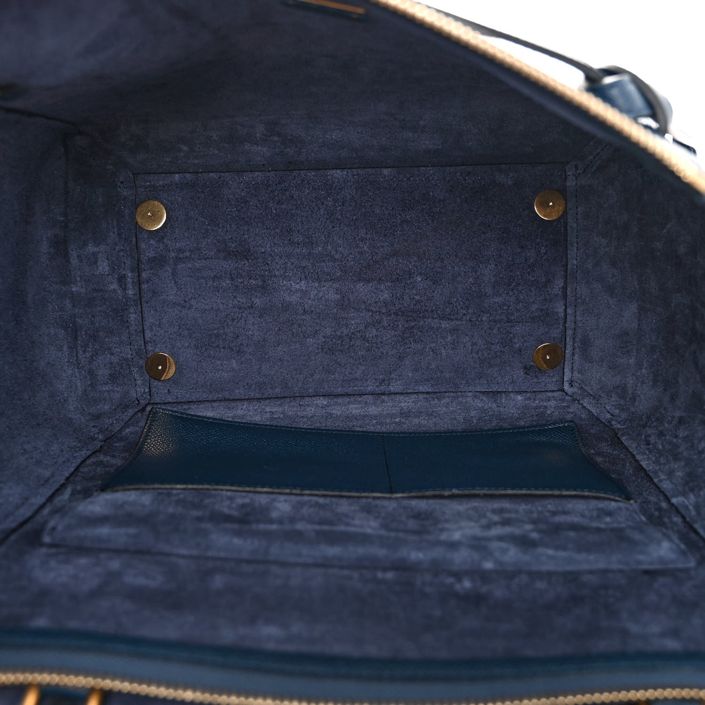 Grained Calfskin Mini Belt Bag Deepsea