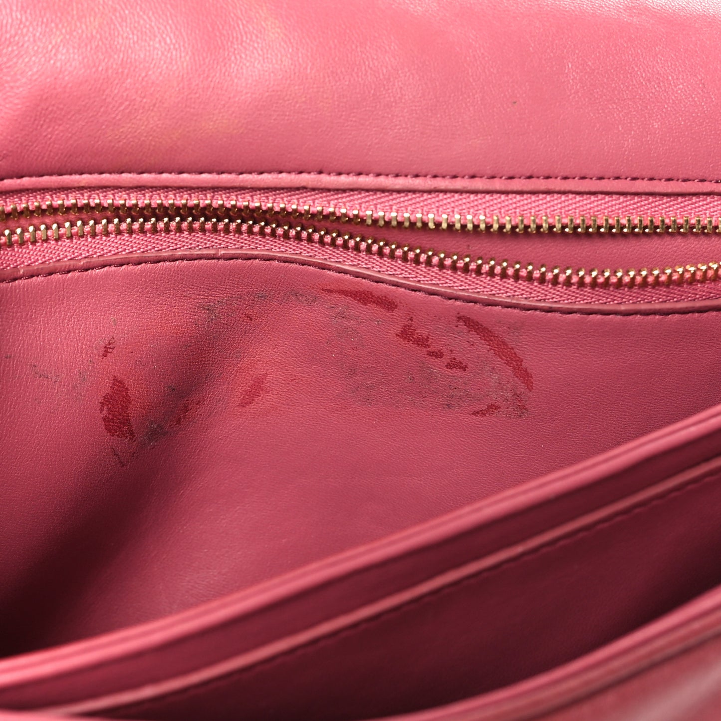 Lambskin Goya Puffer Bag Plumrose
