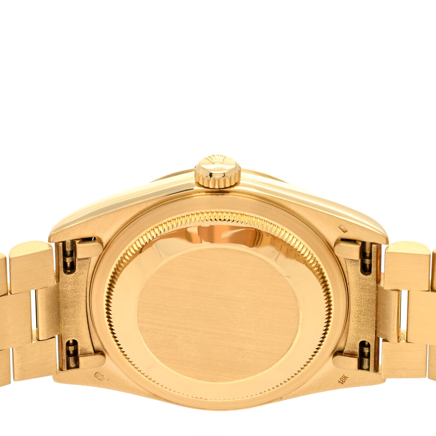 18K Yellow Gold Diamond 36mm Oyster Perpetual Day-Date President Watch Champagne 18238