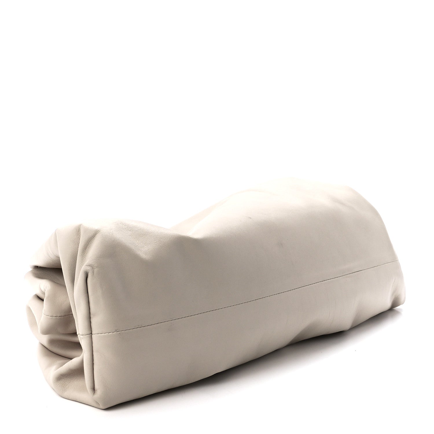 Bottega Veneta Smooth Butter Calf The Pouch Oversized Clutch Plaster 4 of 12