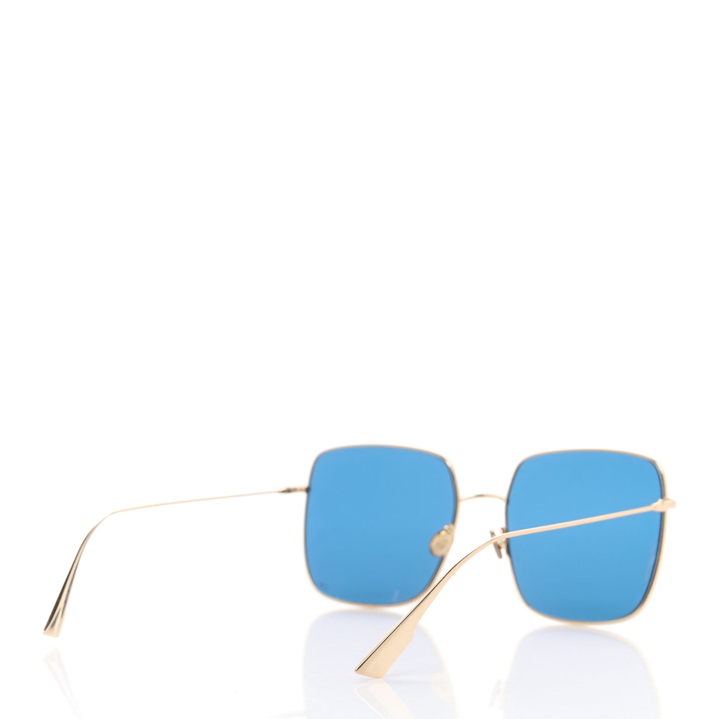Metal Stellaire 1 Square Sunglasses Gold