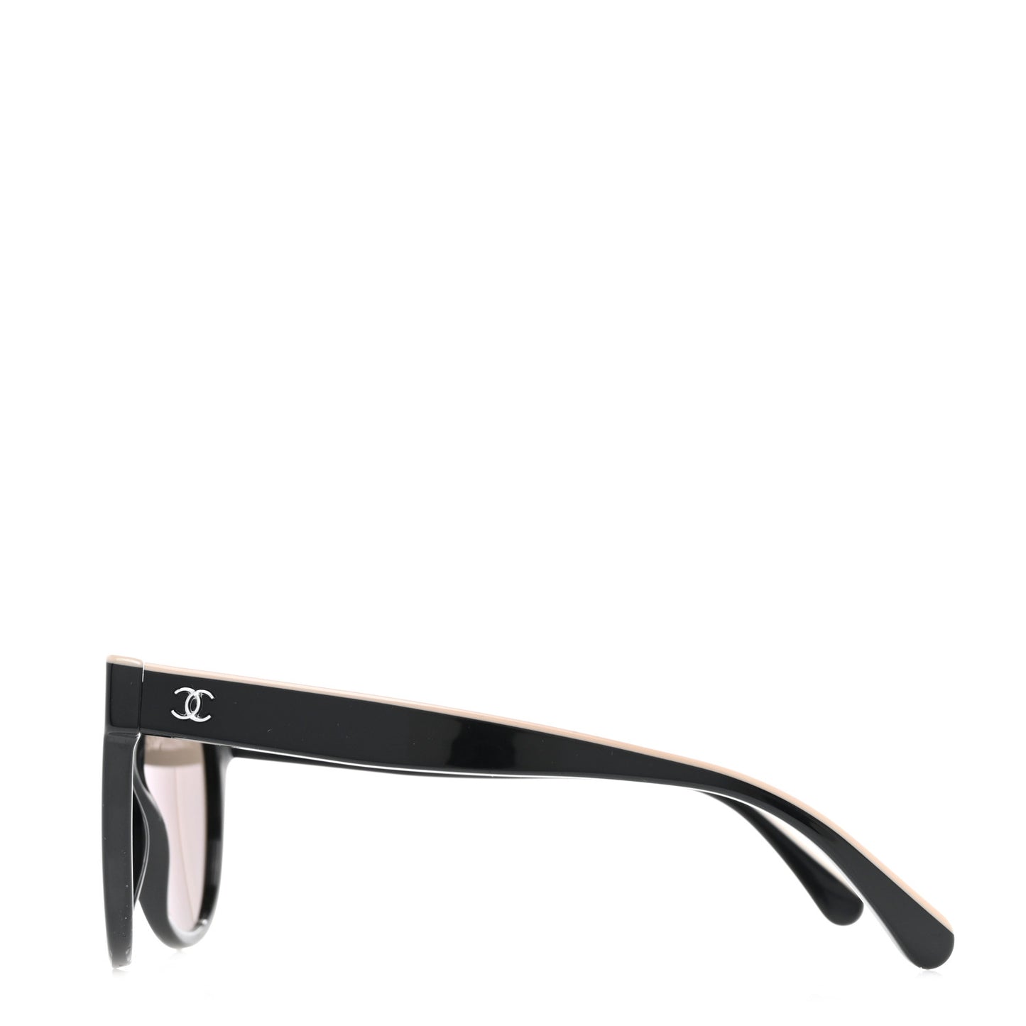 Acetate CC Butterfly Sunglasses 5414 Black Beige
