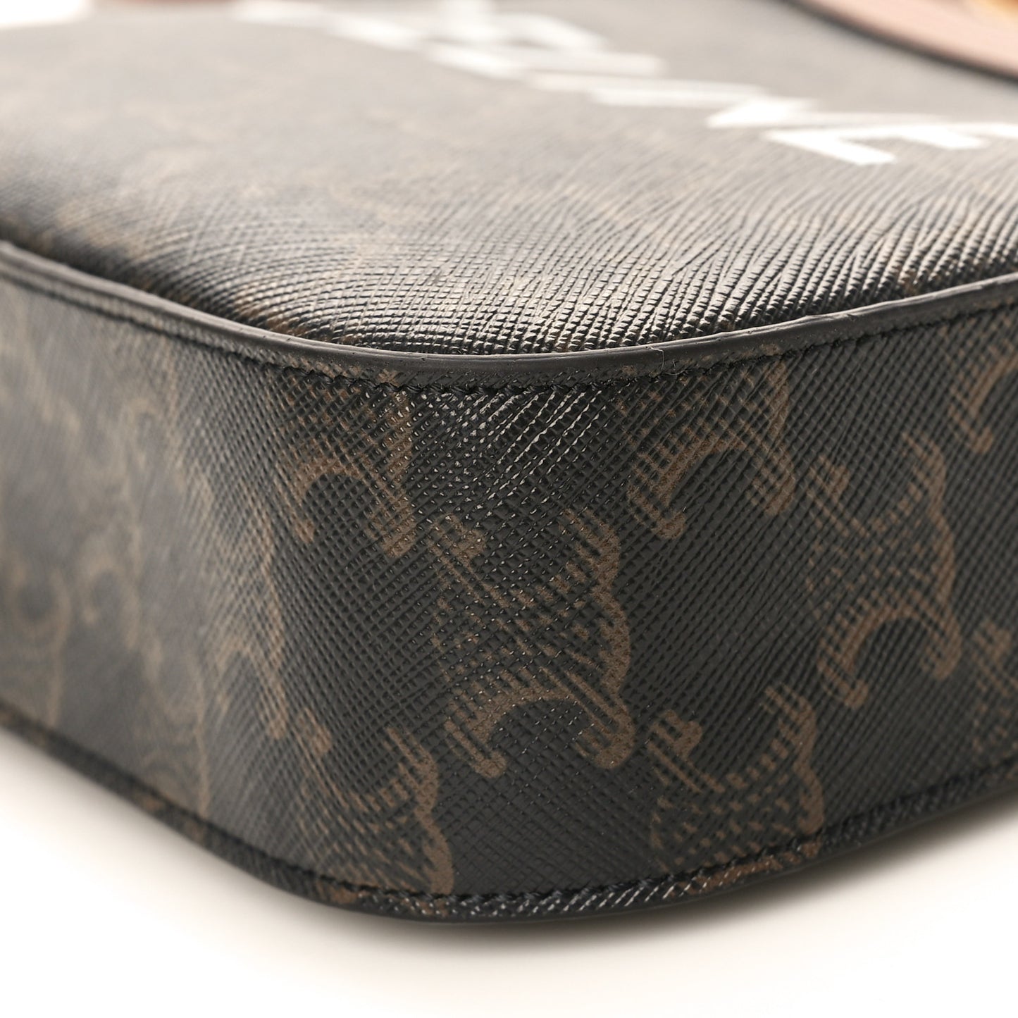 Triomphe Canvas Small Camera Bag Tan