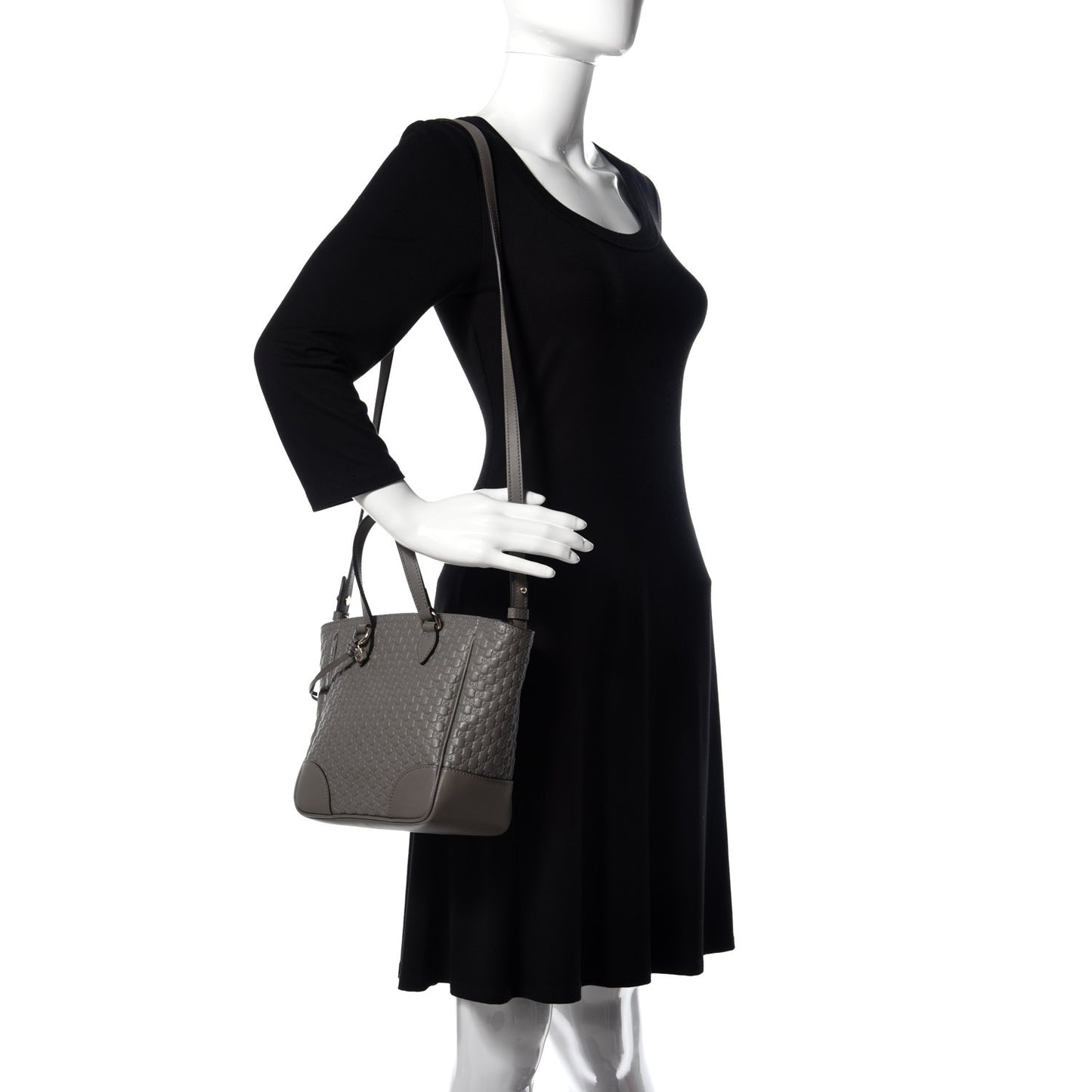 Microguccissima Small Bree Tote Graphite