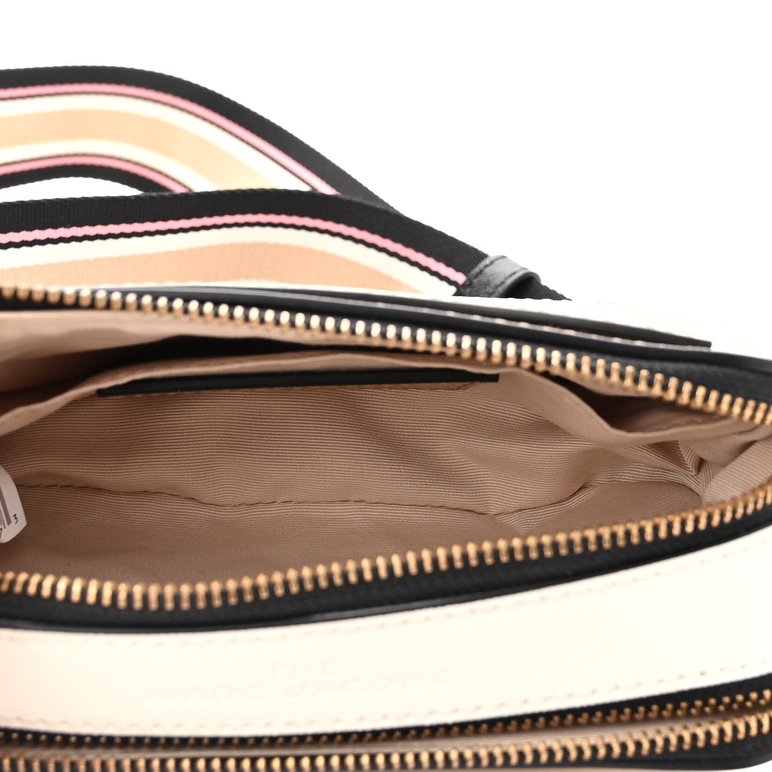 Marc Jacobs Saffiano Small Snapshot Camera Bag Beige Multicolor 6 of 10