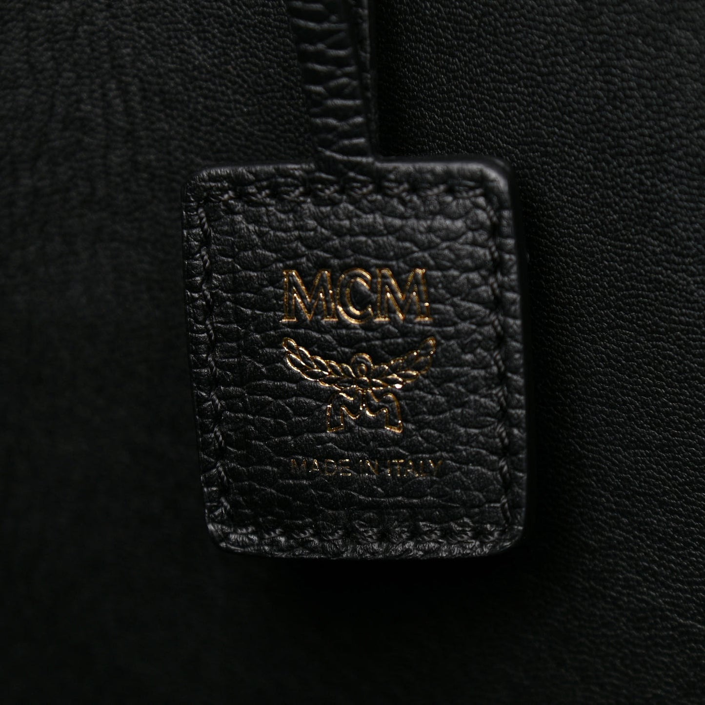 Goatskin Medium Milano Drawstring Bag Black