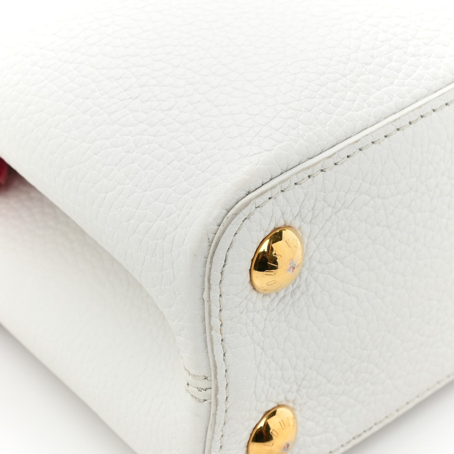 Hanami Taurillon Capucines BB White Multicolor