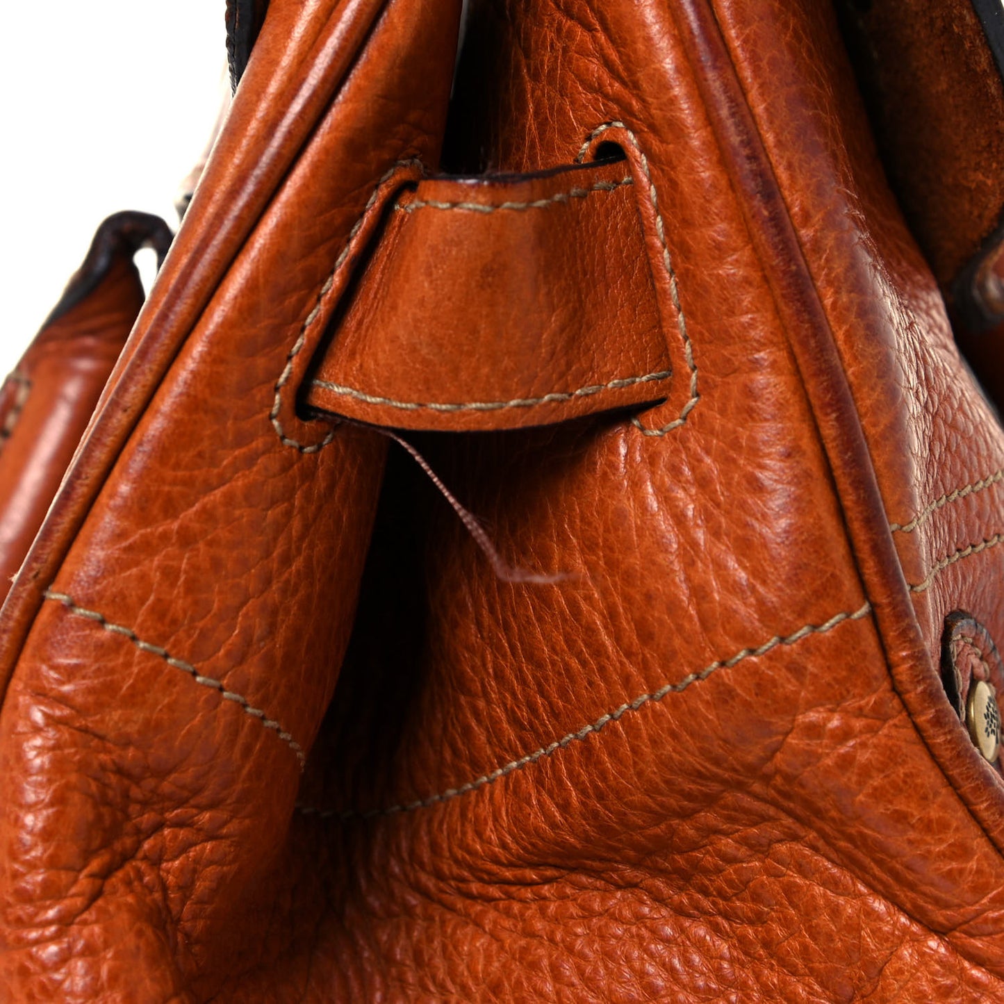 Grained Calfskin Tooled Darwin Bayswater Oak