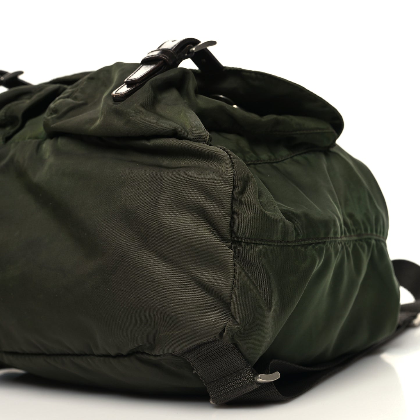 Nylon Vela Medium Backpack Green