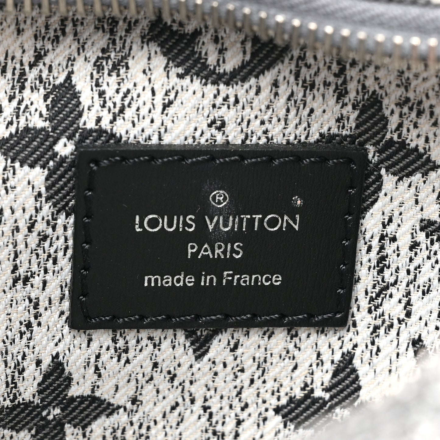 Monogram Jacquard Denim Loop Black