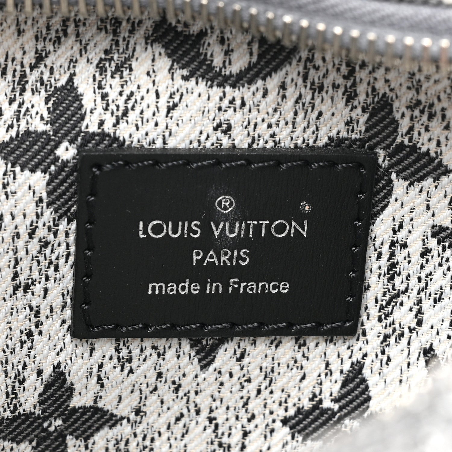Louis Vuitton Monogram Jacquard Denim Loop Black 6 of 8