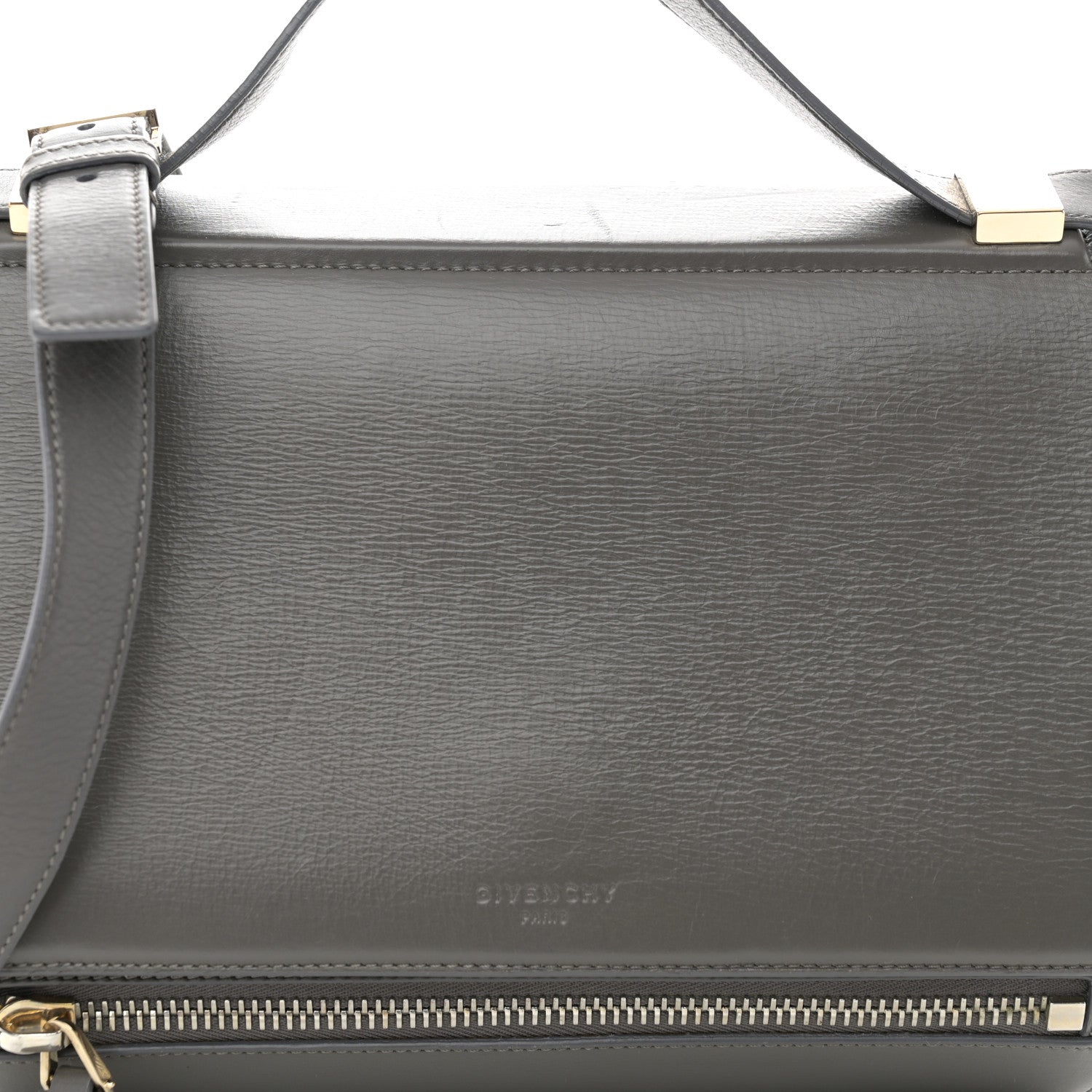 Givenchy Textured Calfskin Medium Pandora Box Crossbody Bag Black 8 of 13
