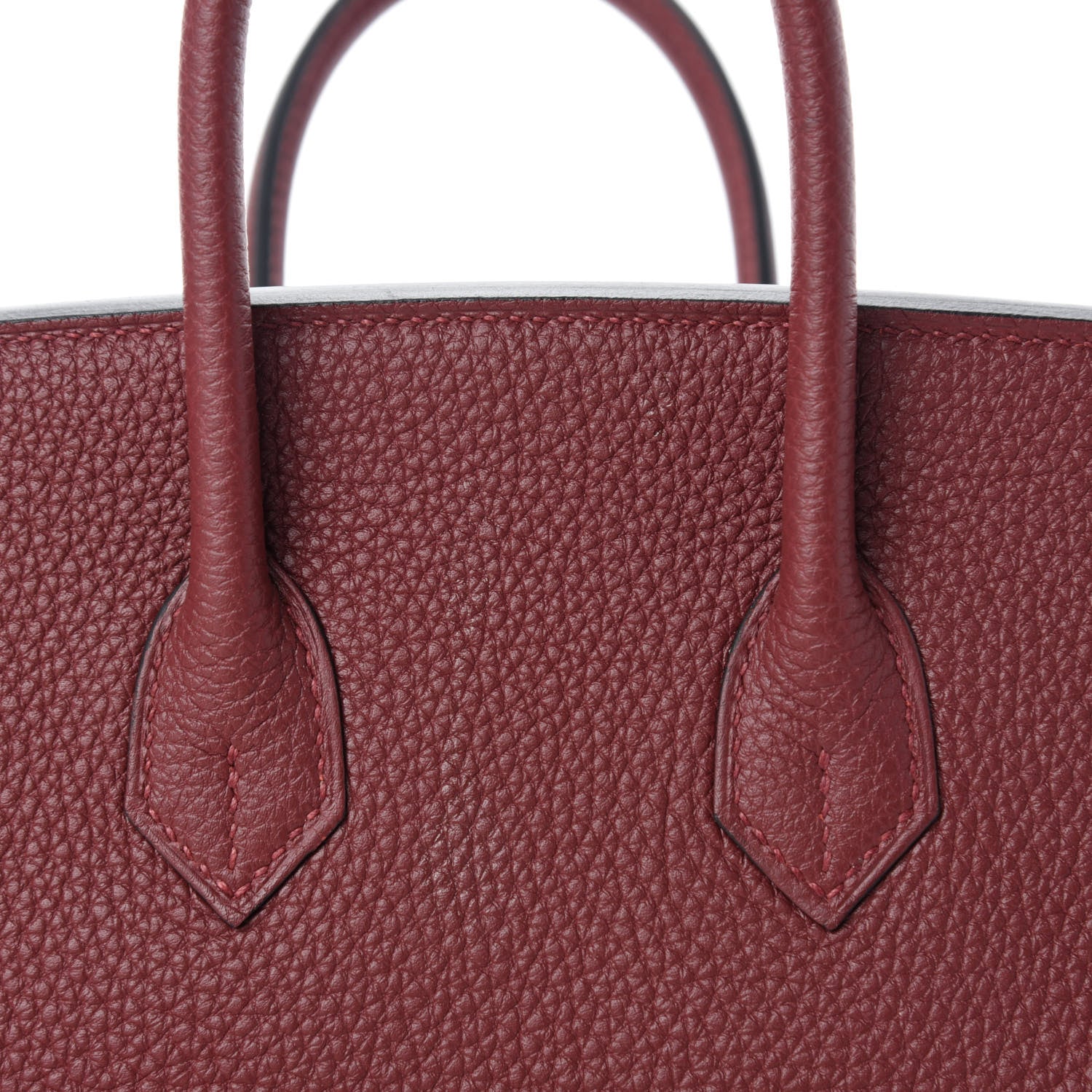 Hermes Togo Birkin 25 Rouge H 9 of 14