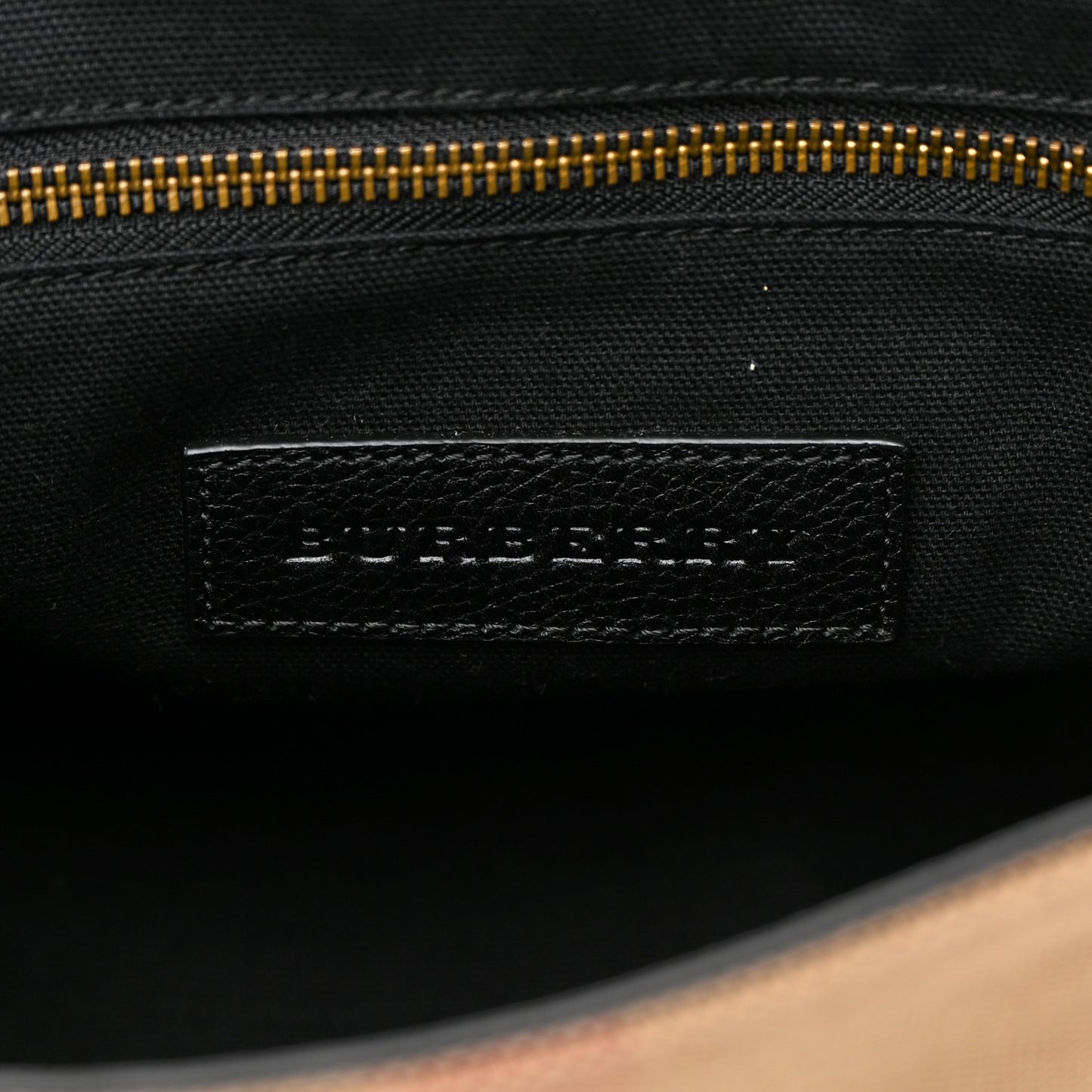 Canvas Mega Check Large Baildon Messenger Bag Black