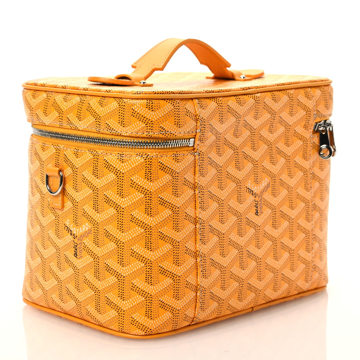 Goyardine Muse Vanity Case Yellow