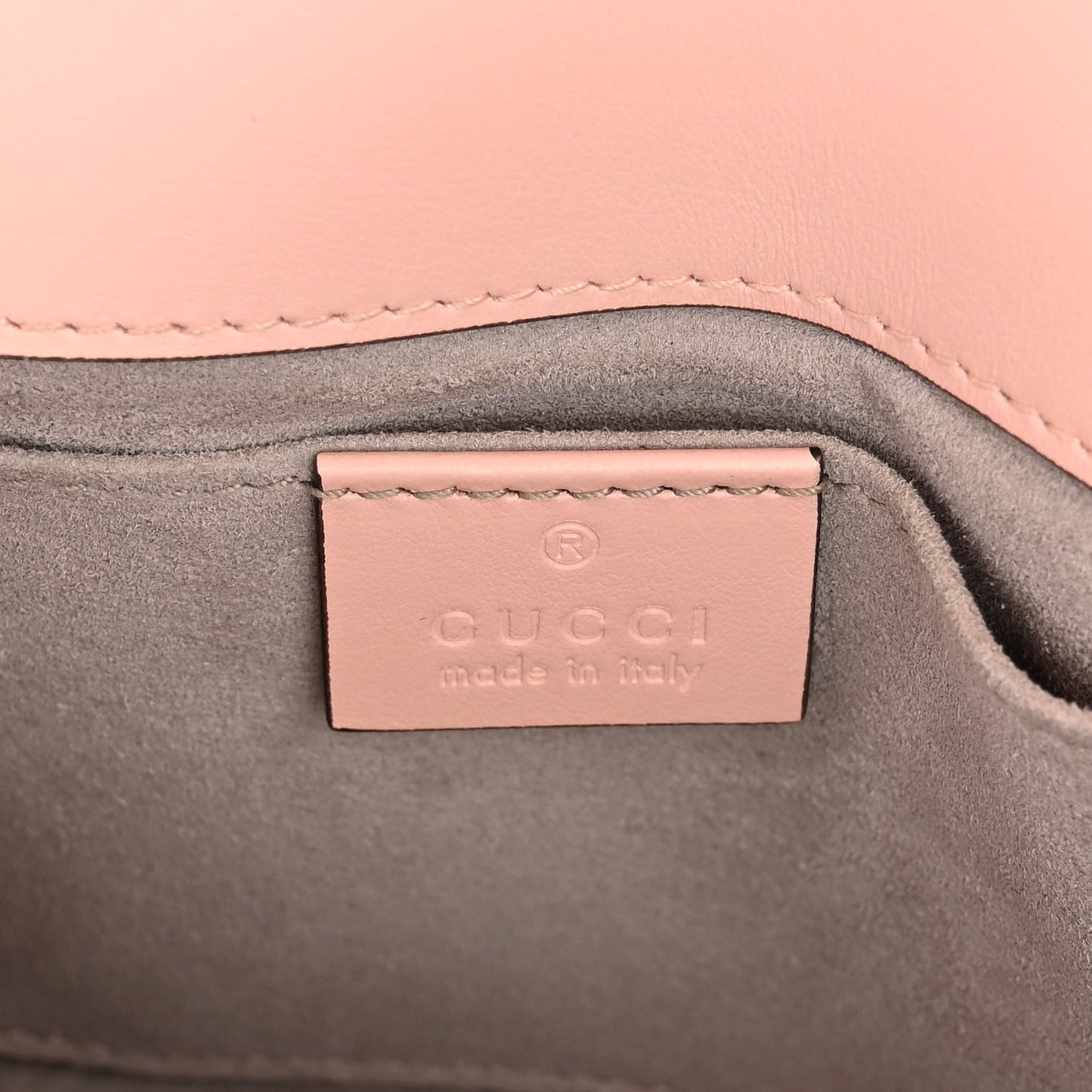 Calfskin Matelasse Mini GG Marmont Shoulder Bag Perfect Pink