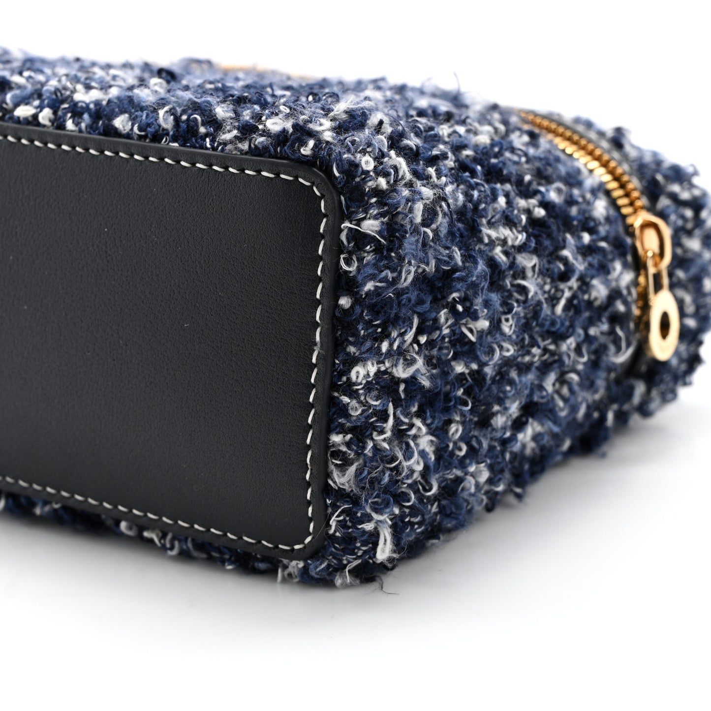 Silk Denim L19 Extra Pocket Pouch Navy Black