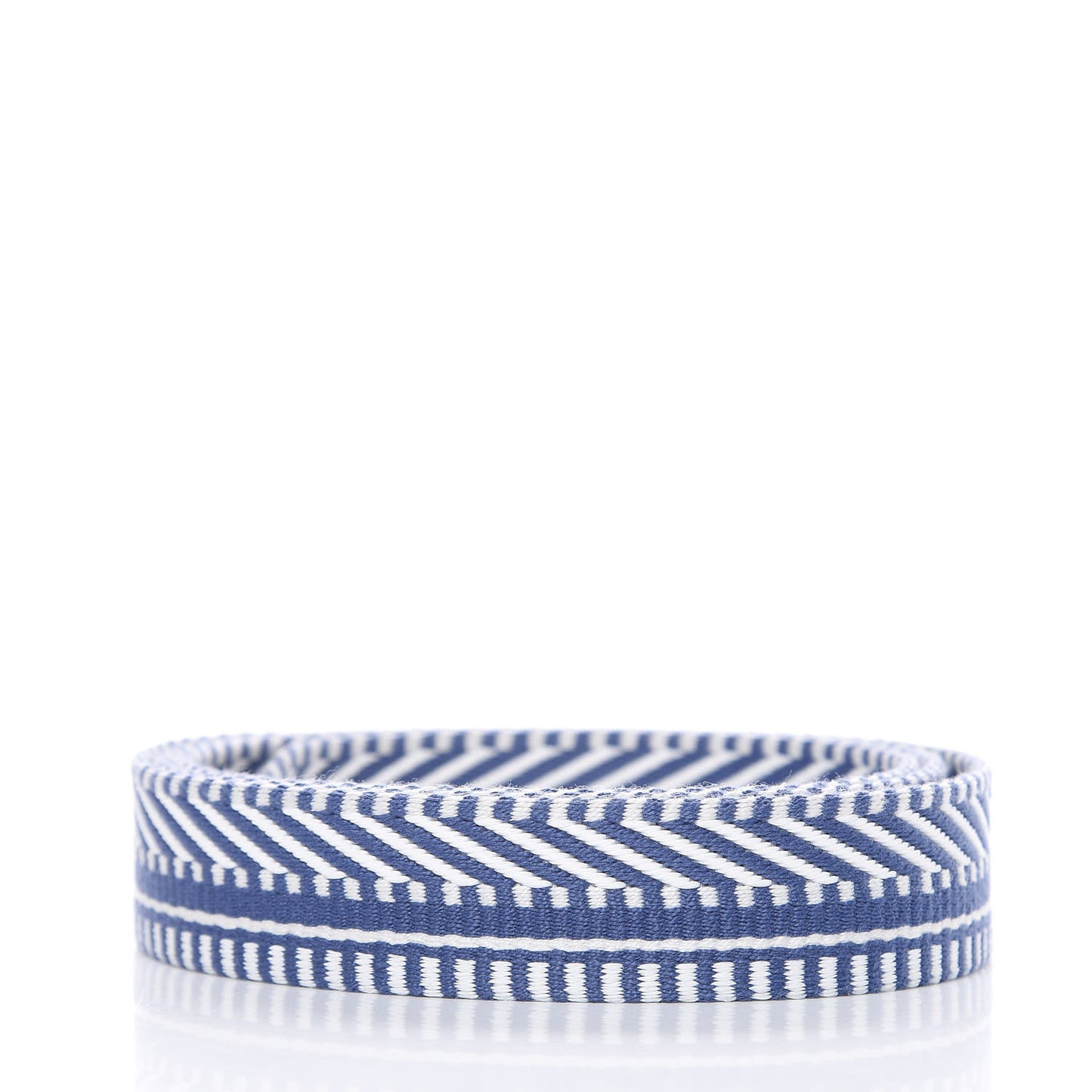 Toile Swift 25mm Sangle Cavale Shoulder Strap Ecru Bleu Brighton Gold