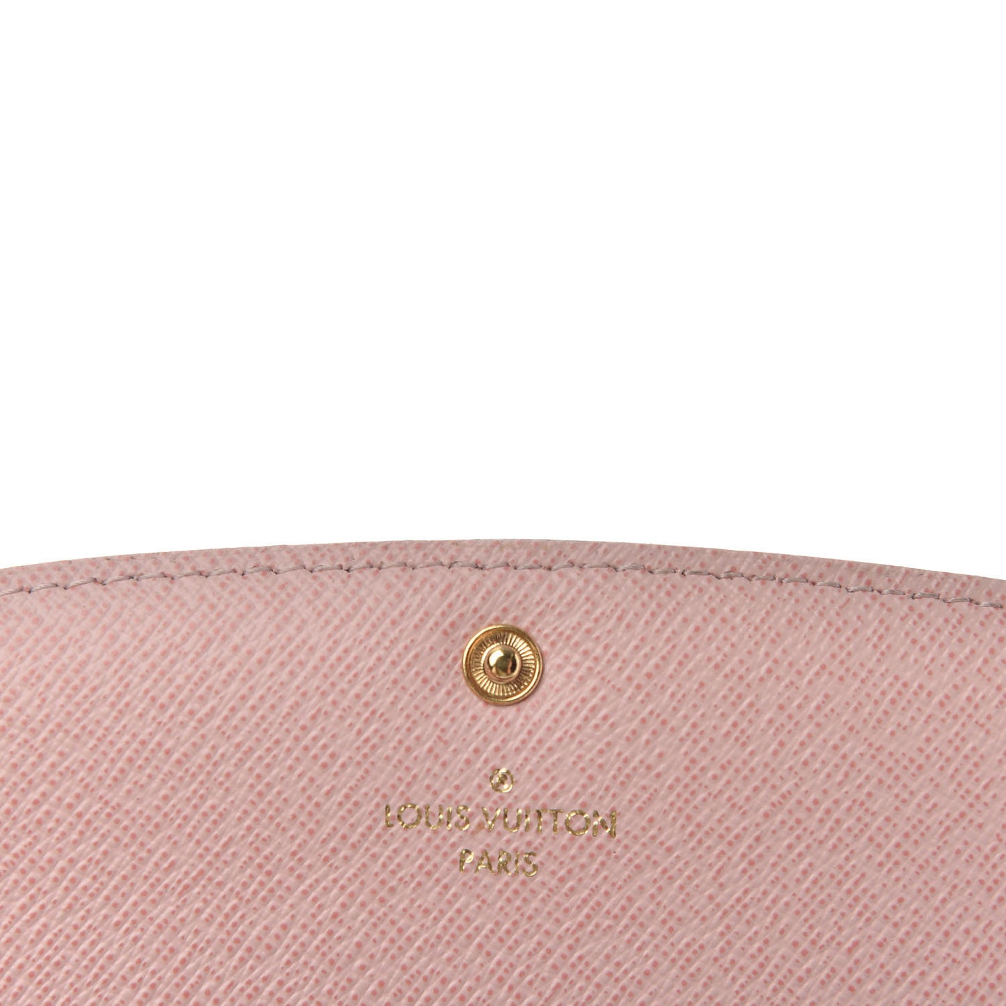 Monogram Emilie Wallet Rose Ballerine
