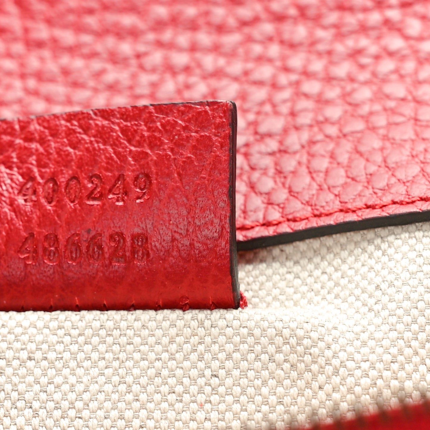 Dollar Calfskin Swarovski Crystal Small Dionysus Shoulder Bag Hibiscus Red